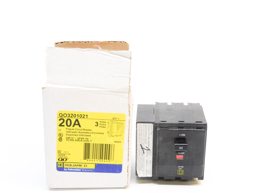 SQUARE D QO3201021 20A 240V (AS PICTURED) NSMP