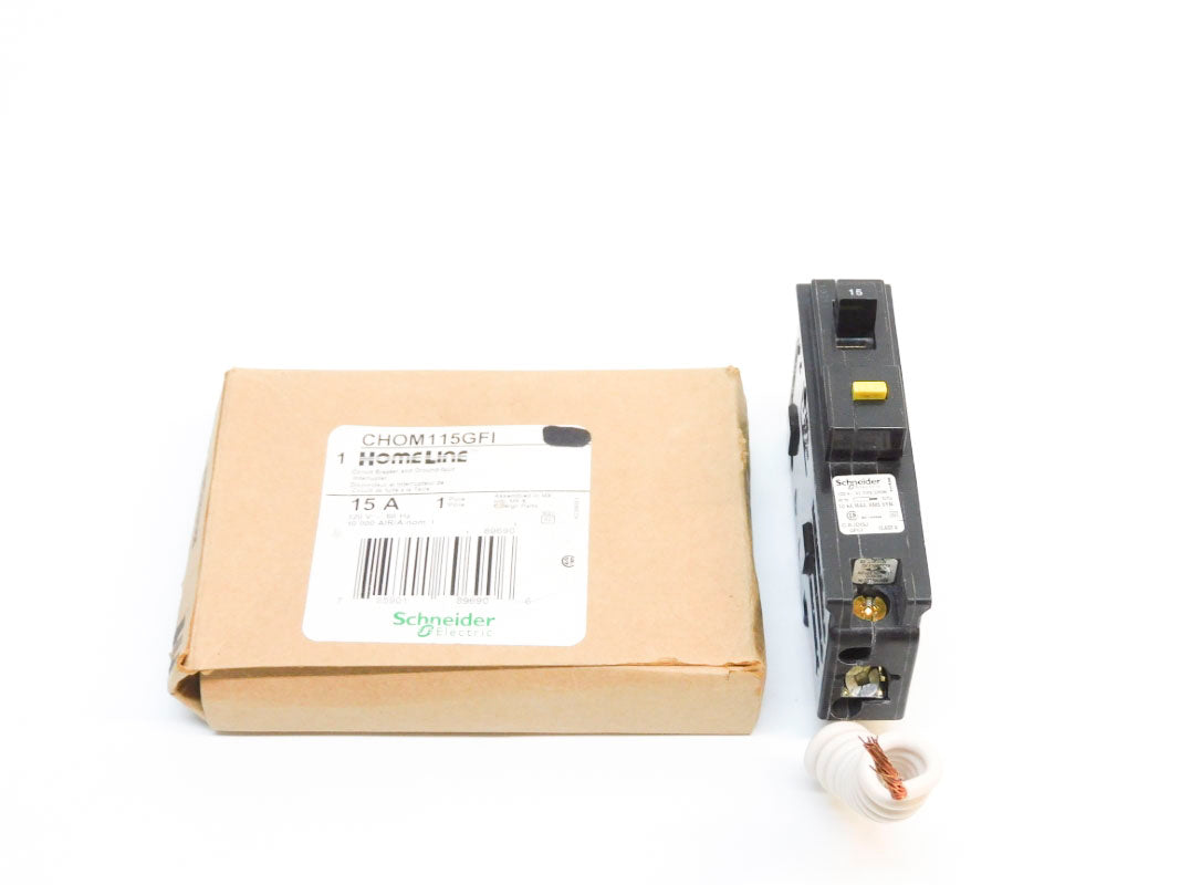 SCHNEIDER ELECTRIC CHOM115GFI 15A 120V NSMP