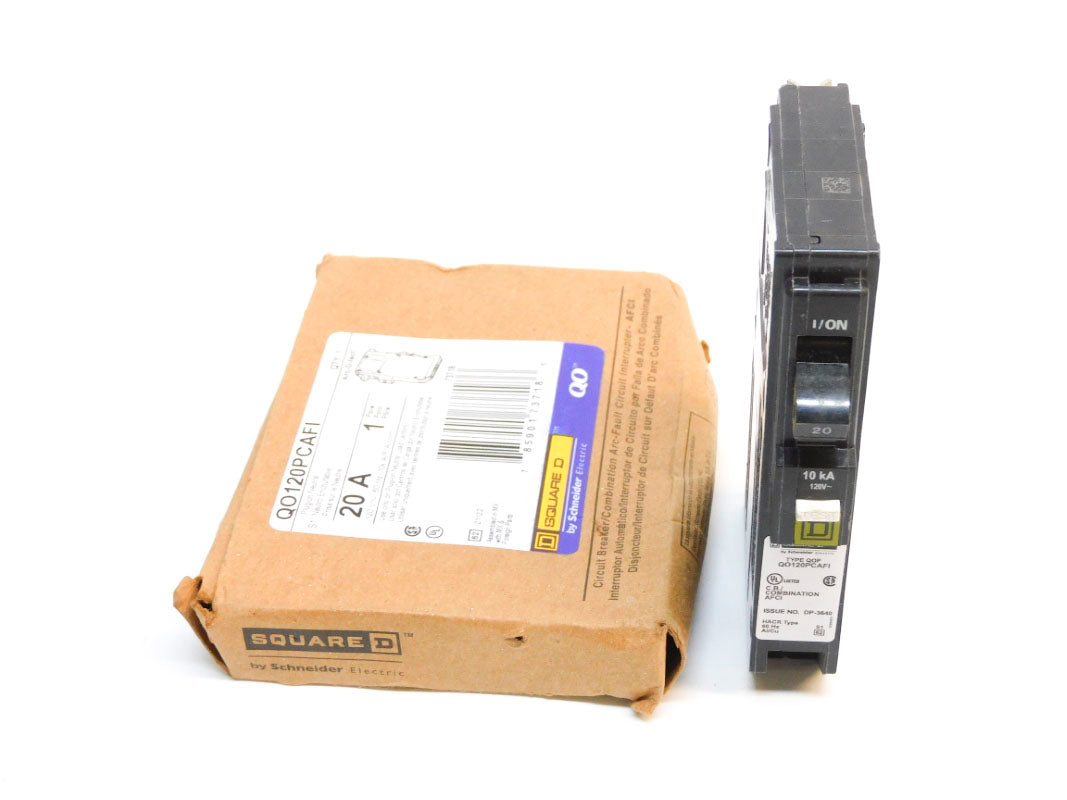 SQUARE D QO120PCAFI 120V 20A NSMP