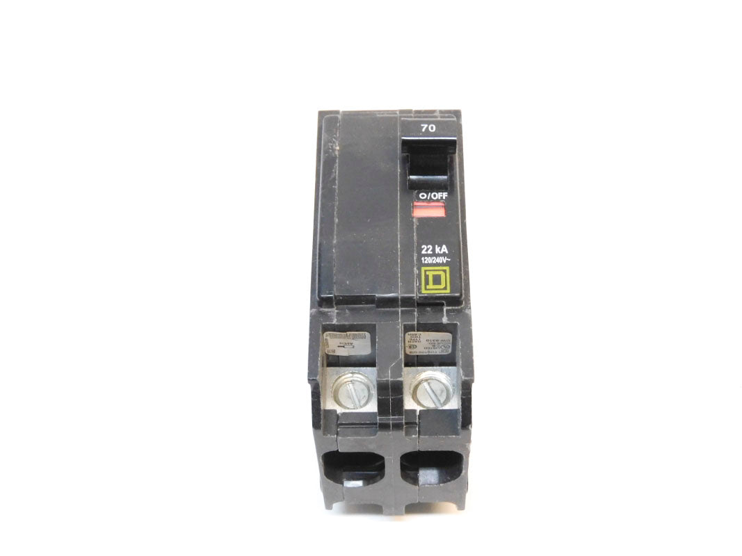 SQUARE D QOB270VH 70A 120/240V NSMP