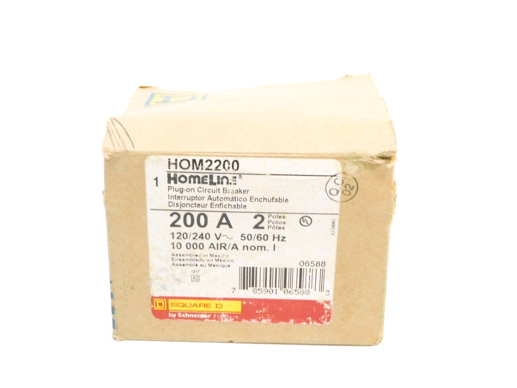 SQUARE D HOM2200 120/240V 200A NSMP