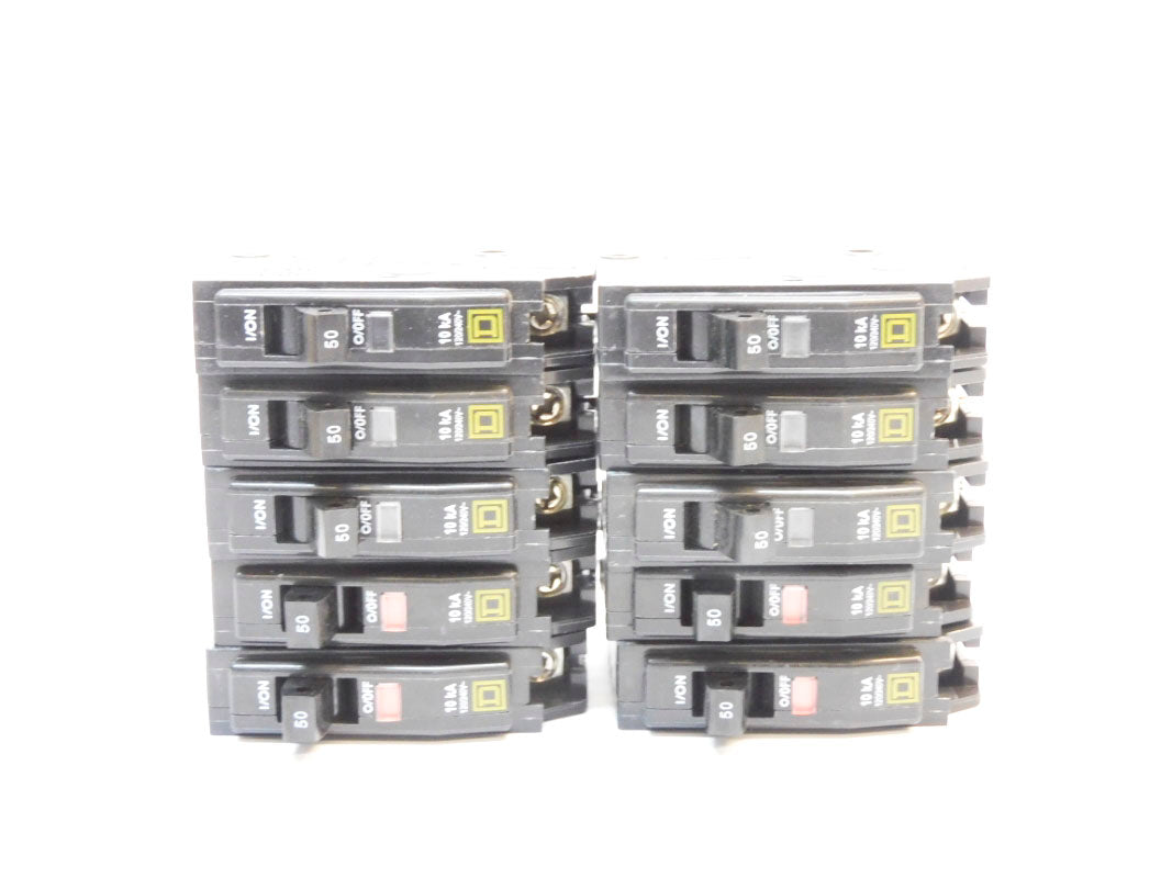 SQUARE D QO150 50A 120/240V (PKG OF 10) NSMP