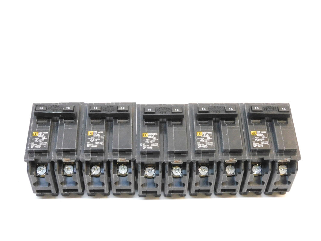 SQUARE D HOM215 120/240V 15A (PKG OF 5) NSMP