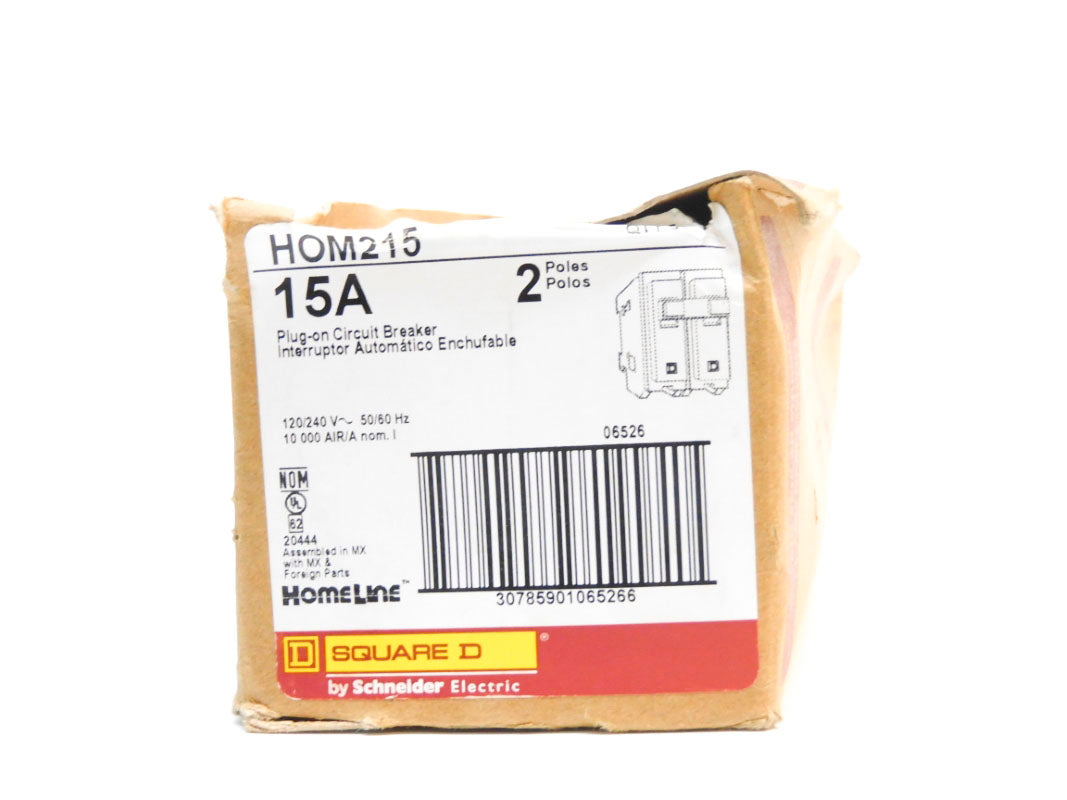 SQUARE D HOM215 120/240V 15A (PKG OF 5) NSMP