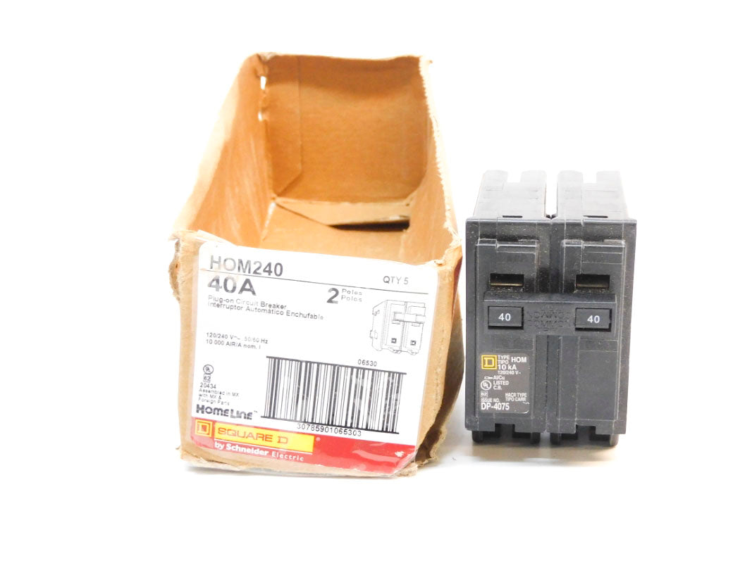 SQUARE D HOM240 40A 120/240V (PKG OF 5) NSMP