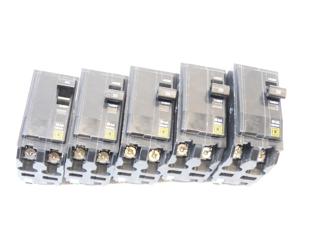 SQUARE D QOB220 120/240V 20A (PKG OF 5) NSMP