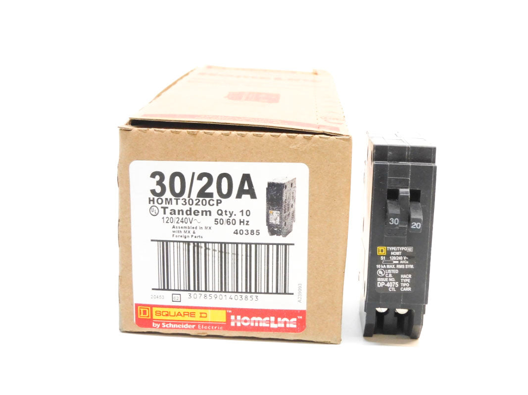 SQUARE D HOMT3020CP 30/20A 120/240V (PKG OF 10) NSMP