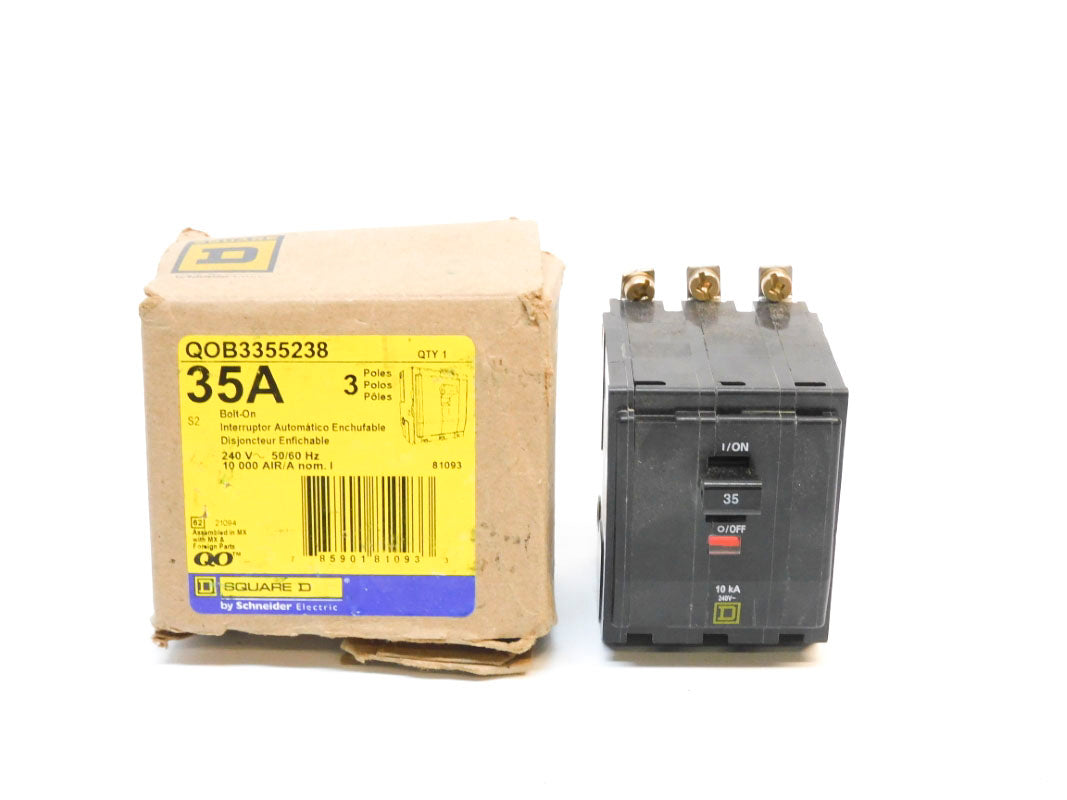SQUARE D QOB3355238 35A 240V NSMP