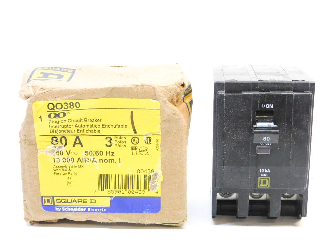 SQUARE D QO380 240V 80A NSMP