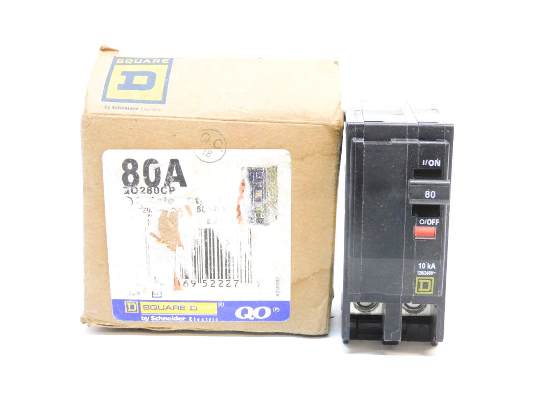 SQUARE D QO280CP 120/240V 80A NSMP