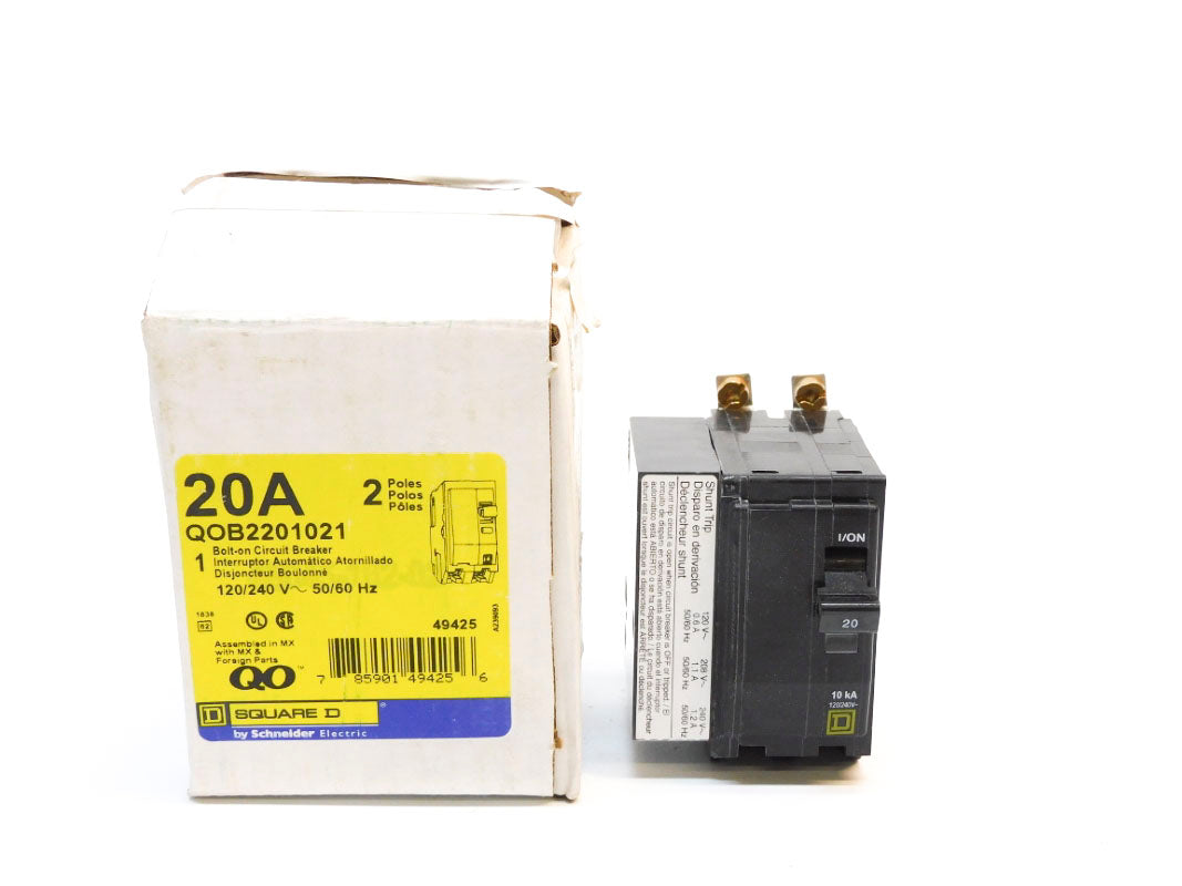 SQUARE D QOB2201021 120/240V 20A NSMP