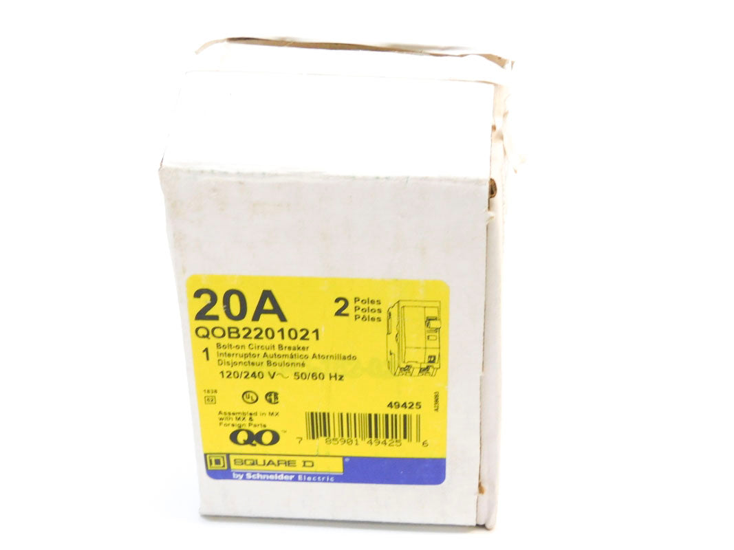 SQUARE D QOB2201021 120/240V 20A NSMP