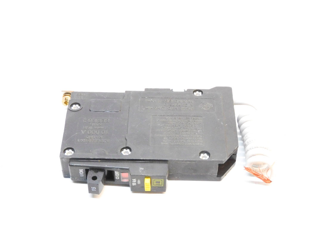 SQUARE D QOB115GFI 120V 15A NSMP