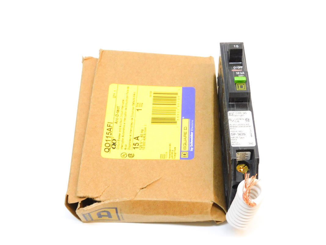 SQUARE D QO115AFI 120V 15A NSMP
