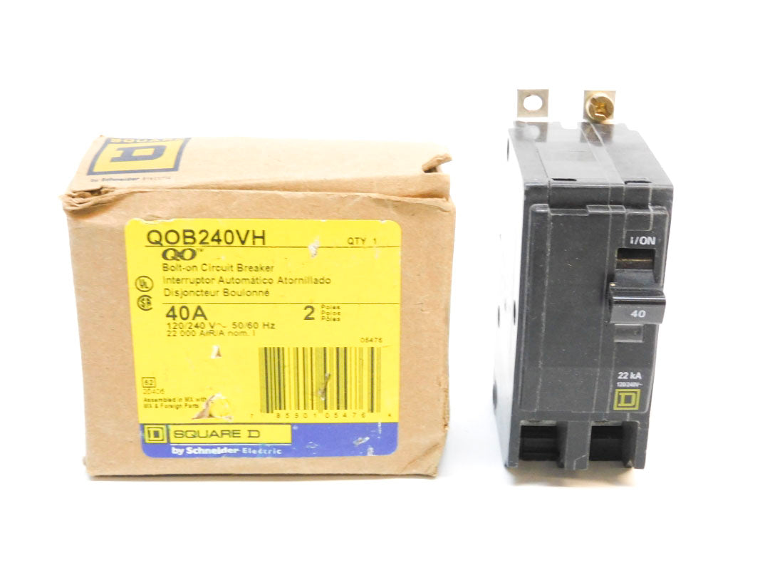 SQUARE D QOB240VH 40A 120/240V (AS PICTURED) NSMP