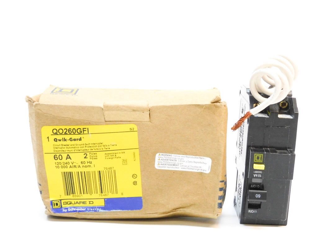 SQUARE D QO260GFI 60A NSMP