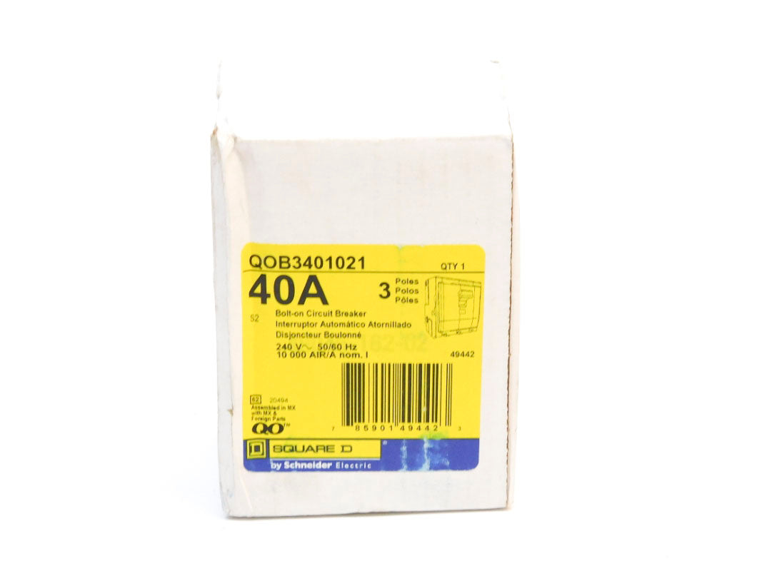 SQUARE D QOB3401021 40A 240V NSMP