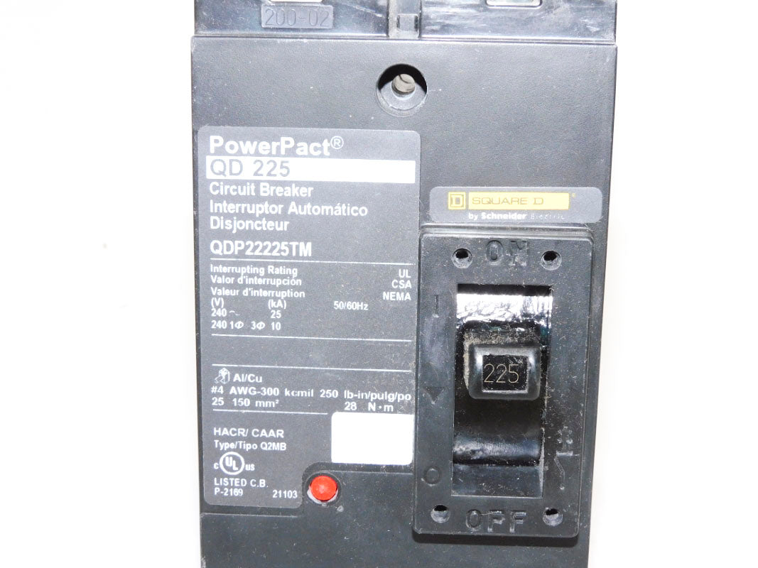 SQUARE D QDP22225TM 240V 225A NSMP