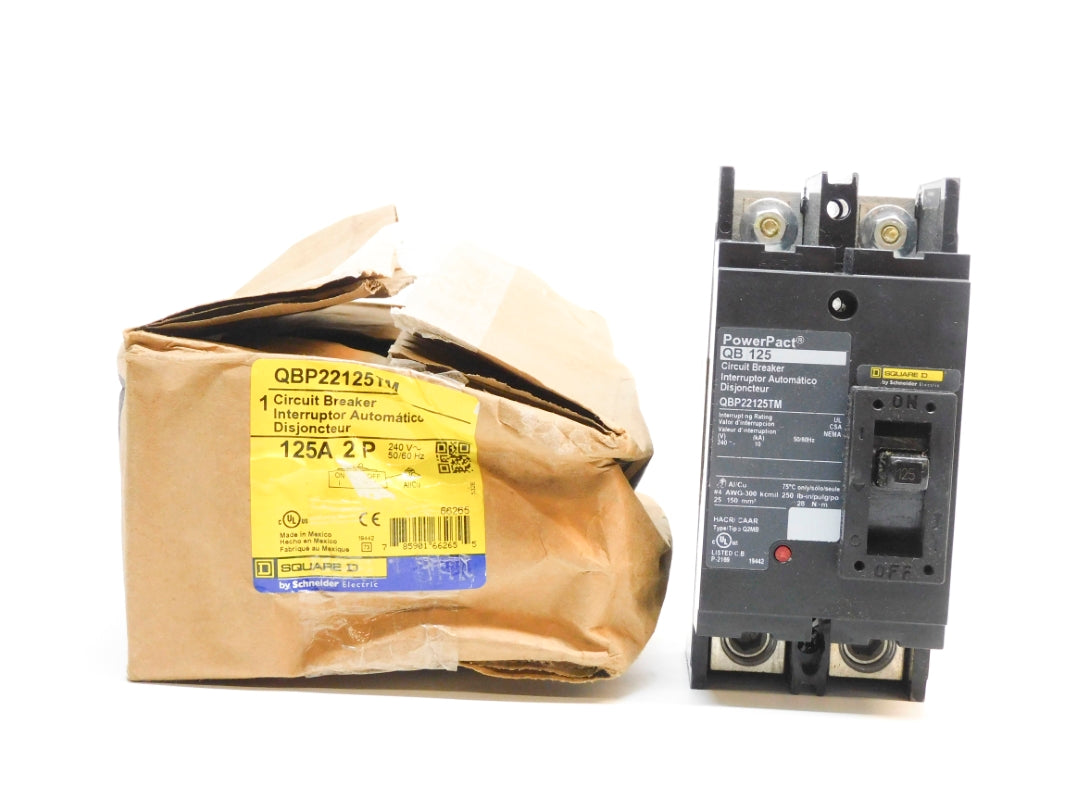 SQUARE D QBP22125TM 240V 125A NSMP