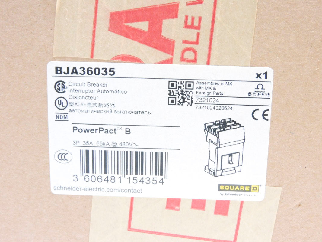 SQUARE D BJA36035 480V 35A NSFS