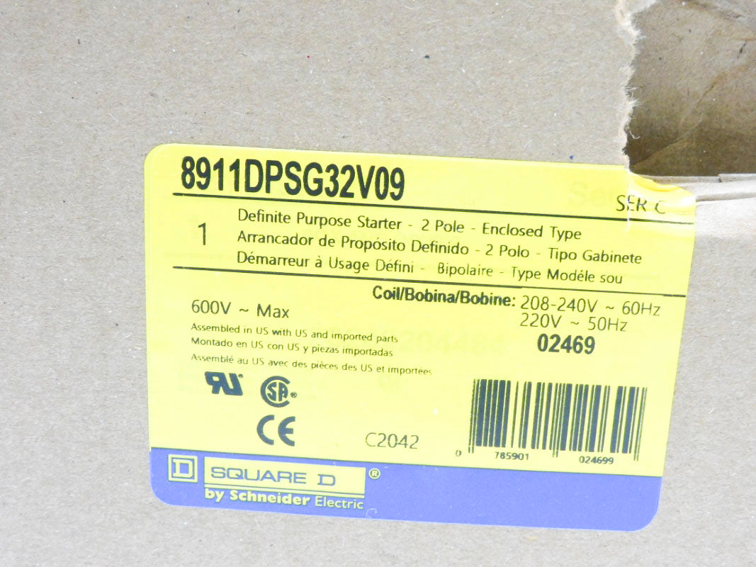 SQUARE D 8911DPSG32V09 SER. C NSMP