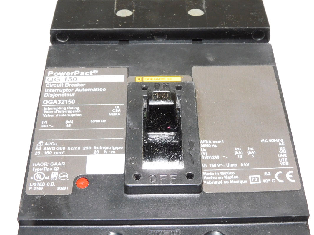 SQUARE D QGA32150 150A 240V NSMP