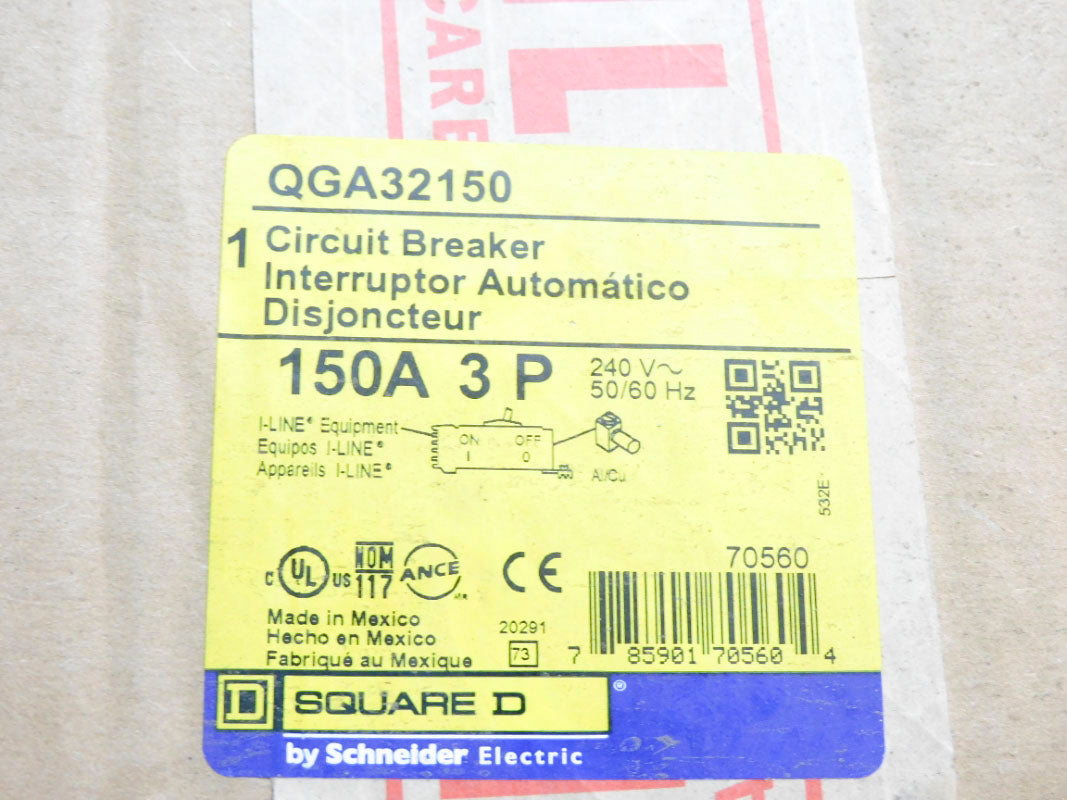 SQUARE D QGA32150 150A 240V NSMP