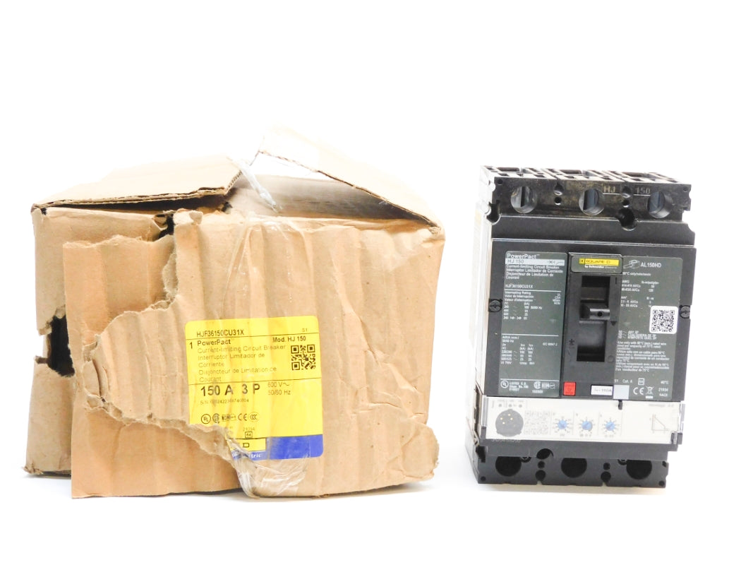 SQUARE D HJF36150CU31X 150A 600V NSMP