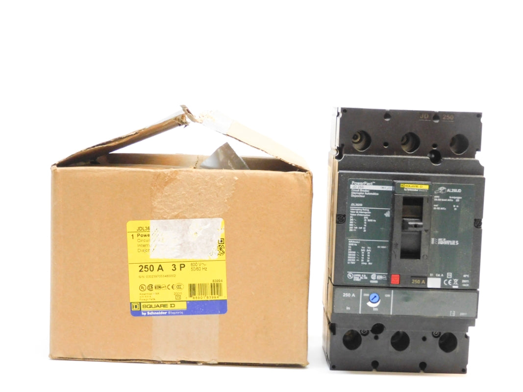 SQUARE D JDL36250 600V 250A NSMP