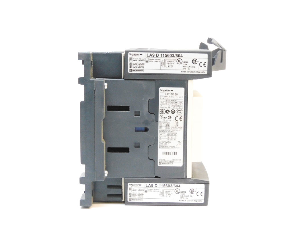 SCHNEIDER ELECTRIC LC1D150G7 120V (AS PICTURED) NSMP