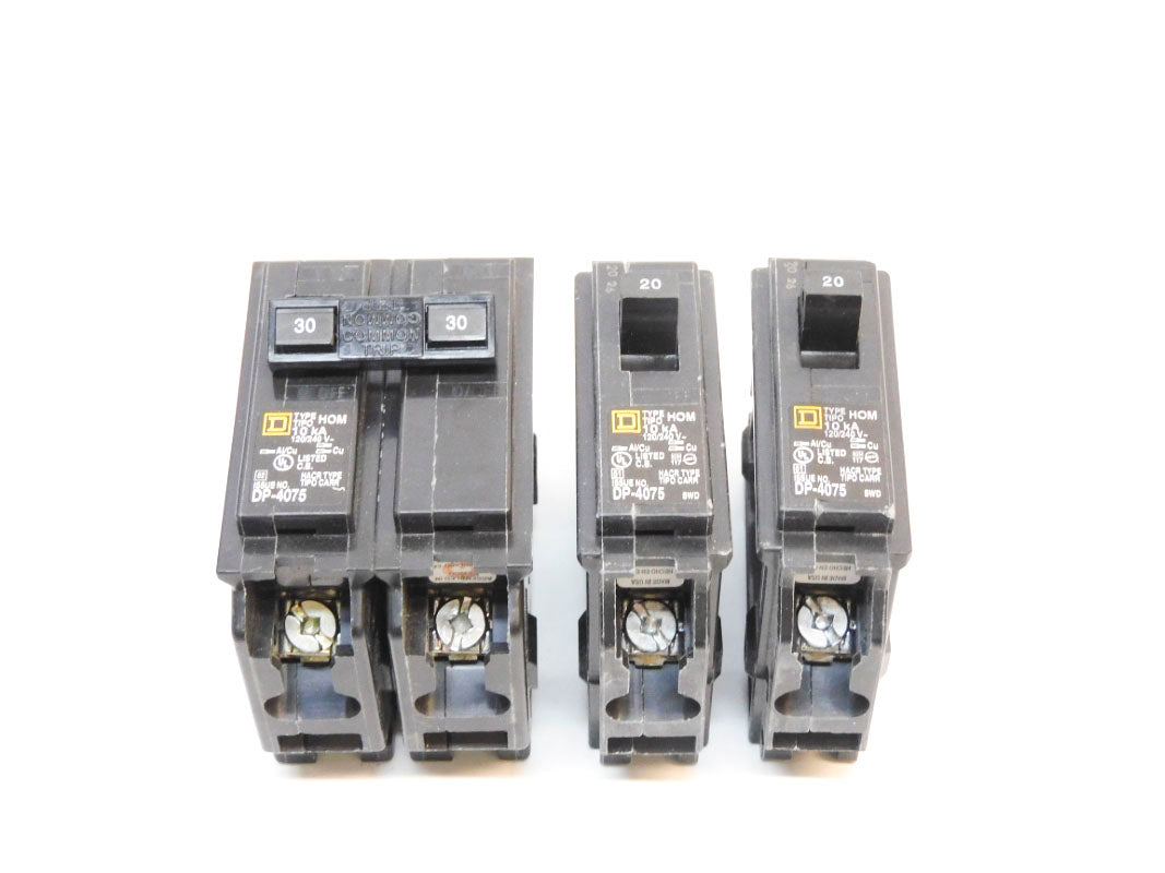 SQUARE D HOMBP22 20A 30A 120/240V NSMP