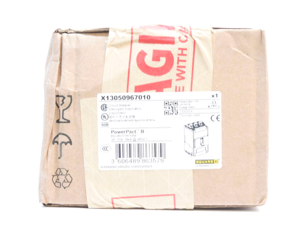 SQUARE D X13050967010 70A 480V NSFS