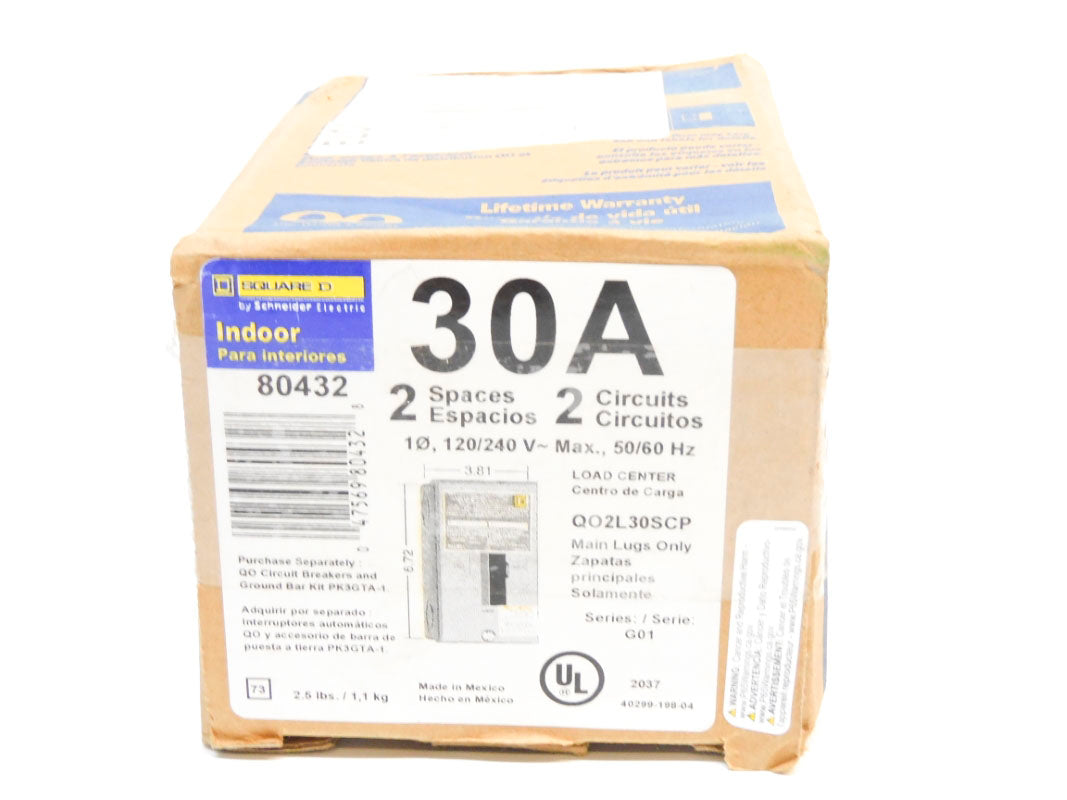 SQUARE D QO2L30SCP SER. G01 NSMP