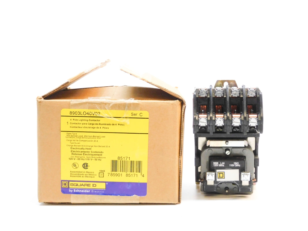 SQUARE D 8903LO40V02 SER. C 110/120V NSMP