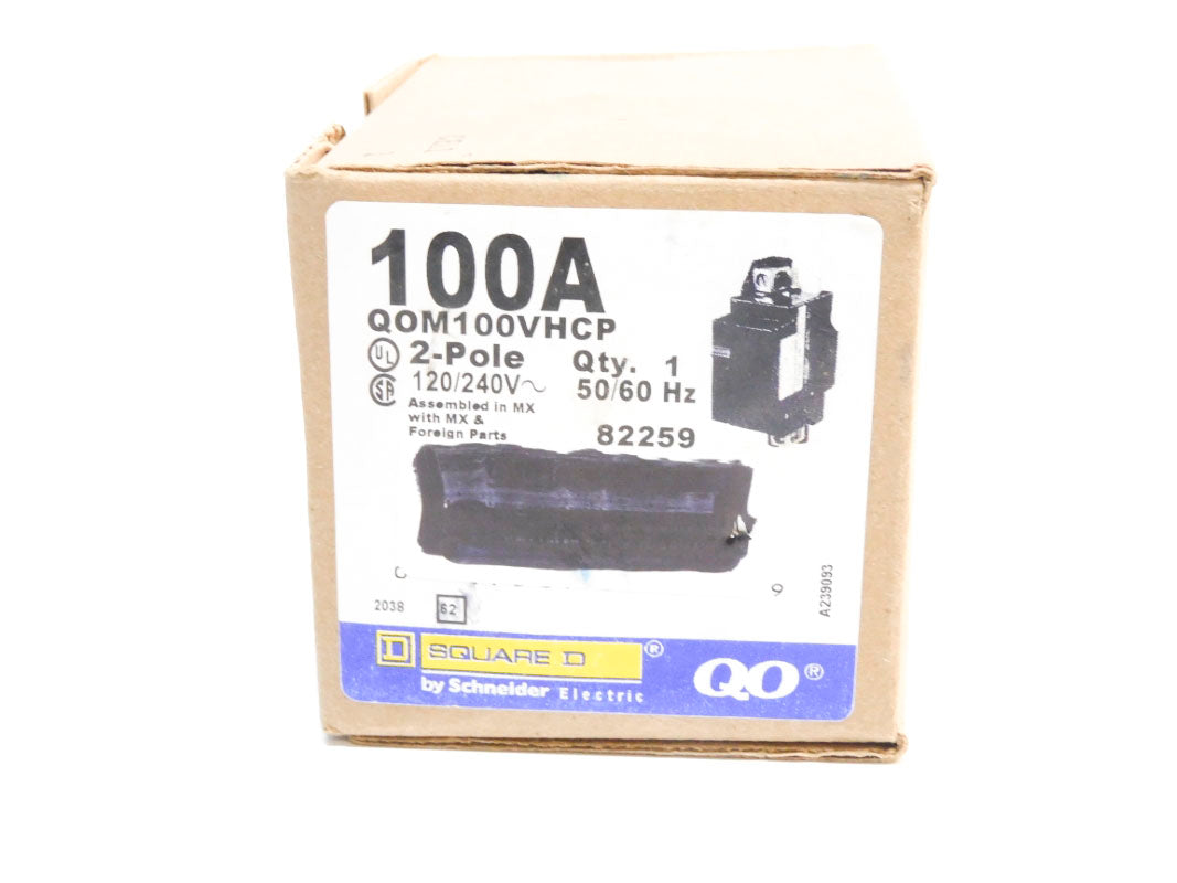 SQUARE D QOM100VHCP 100A 120/240V (AS PICTURED) NSMP