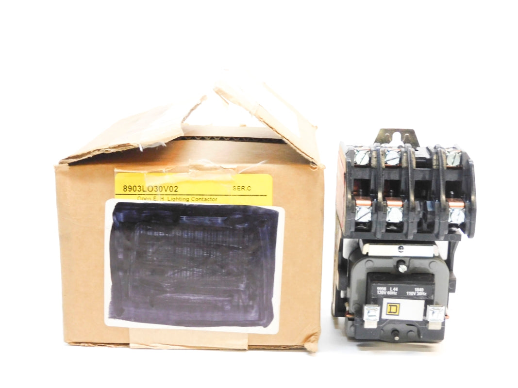 SQUARE D 8903LO30V02 SER. C 110/120V 30A NSMP