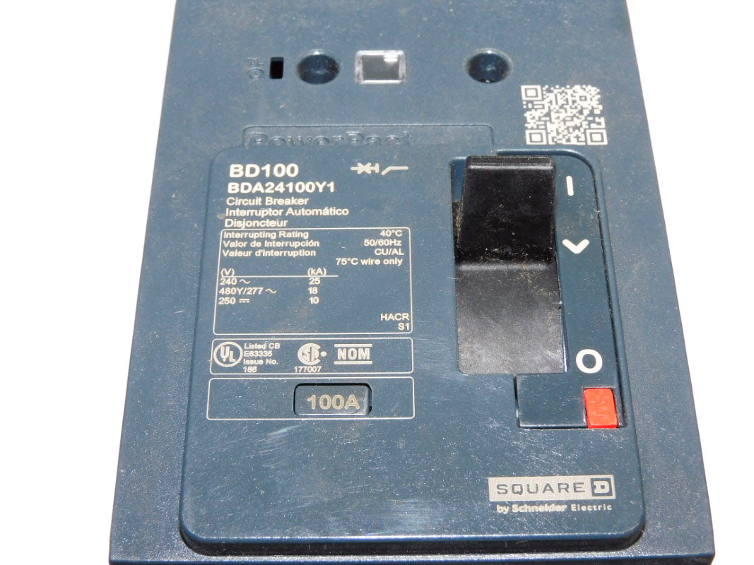 SQUARE D BDA24100Y1 100A 480/277V NUPI