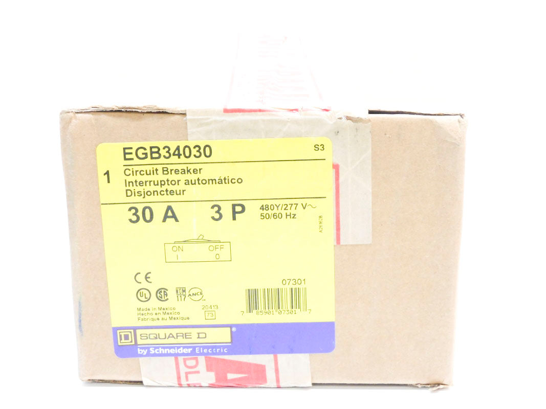 SQUARE D EGB34030 SER. 3 480V 30A NSFS