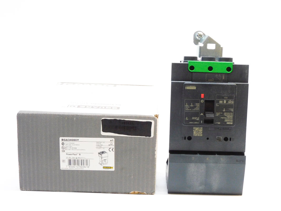 SQUARE D BGA34080Y 80A 480/277V NSMP