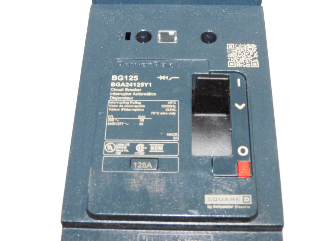 SQUARE D BGA24125Y1 125A 480/277V NSMP