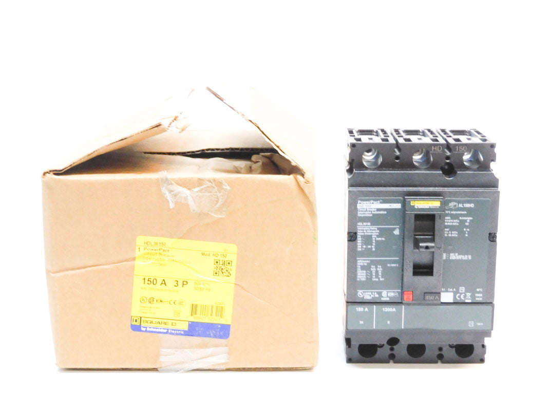 SQUARE D HDL36150 600V 150A NSMP