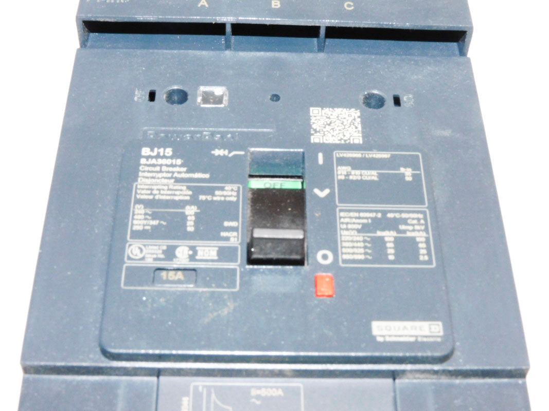 SQUARE D BJA36015 15A 480V NSMP
