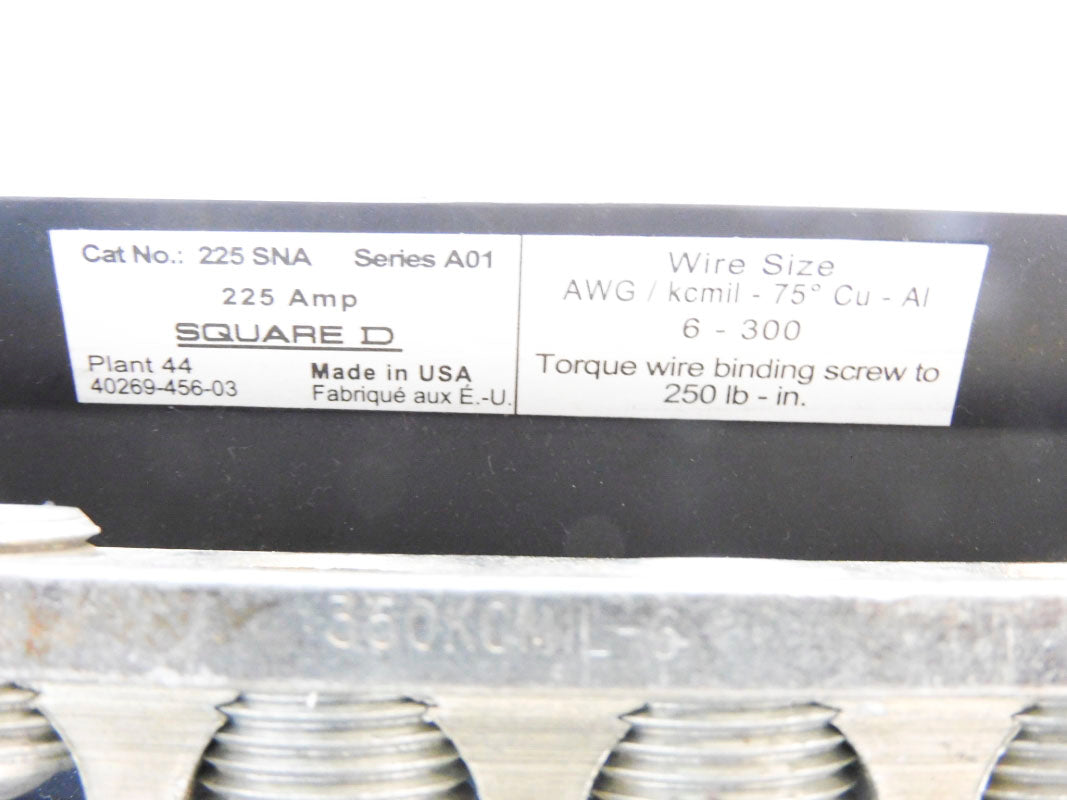 SQUARE D 225SNA SER. 002 NSMP