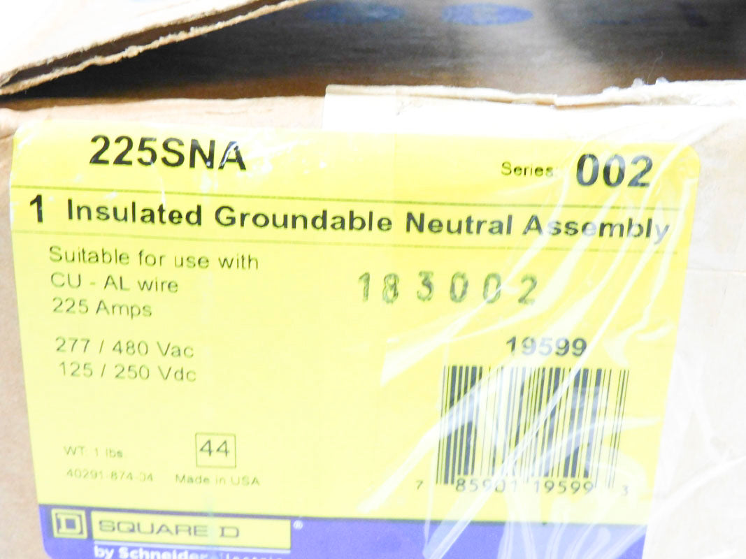 SQUARE D 225SNA SER. 002 NSMP