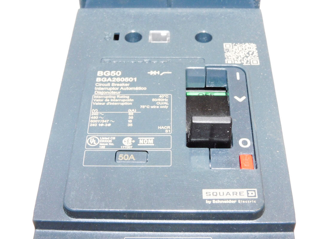 SQUARE D BGA260501 50A 480V NSMP