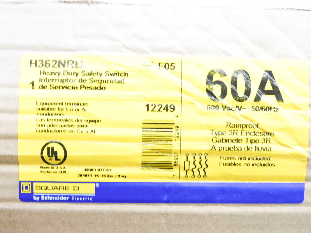 SQUARE D H362NRB SER. F05 (AS PICTURED) NSMP