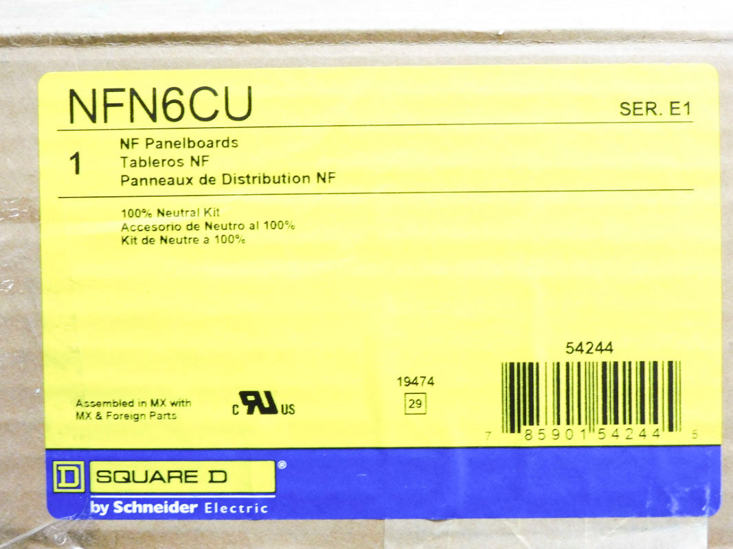 SQUARE D NFN6CU SER. E1 NSMP