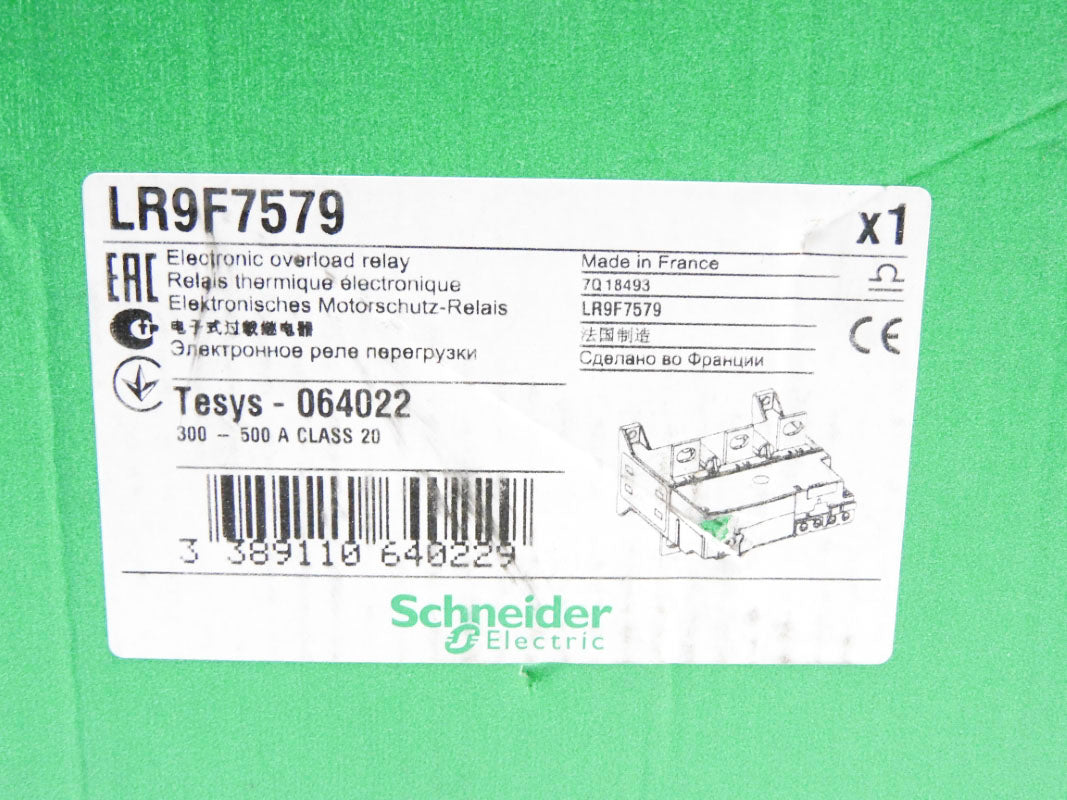 SCHNEIDER ELECTRIC LR9F7579 300-500A NSMP