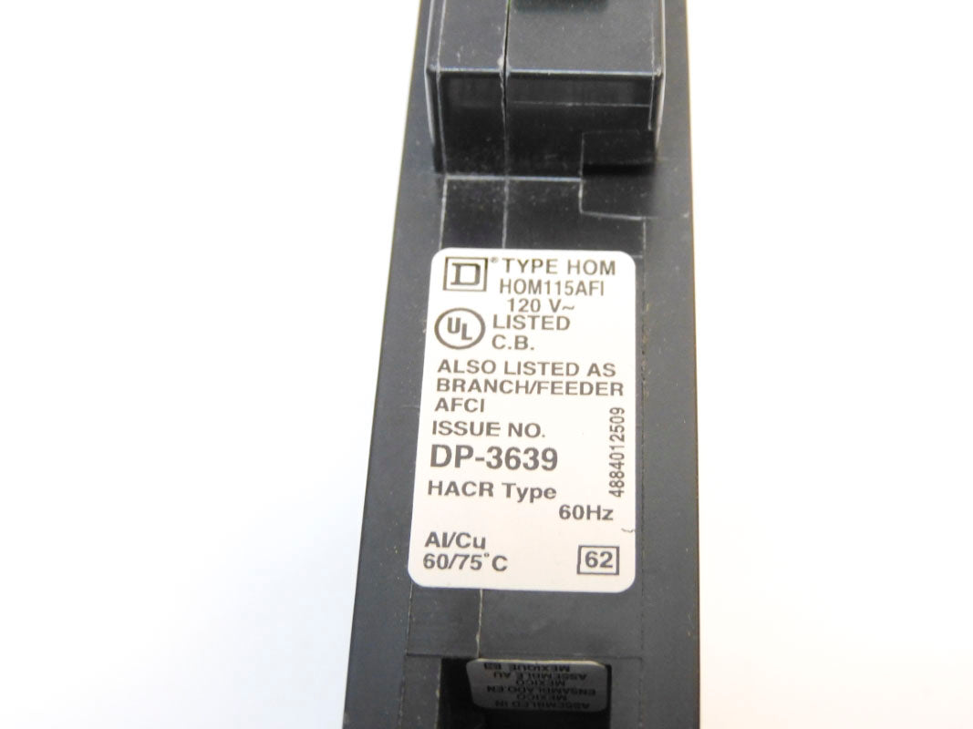 SQUARE D HOM115AFI 15A 120V NSMP