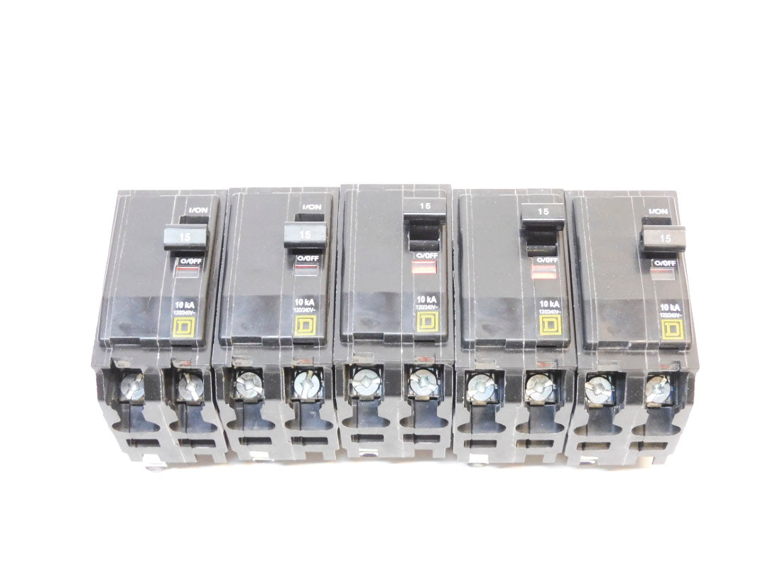 SQUARE D QO215 15A 120/240V (PKG OF 5) NSMP